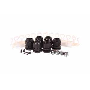 Бокс 19" на 4 кассеты MPO, 1U, черный